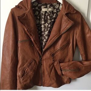 What Goes Around Comes Around Leather Jacker